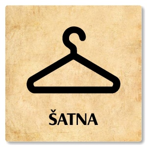 Šatna, 118x118mm, pergamen, Nevada